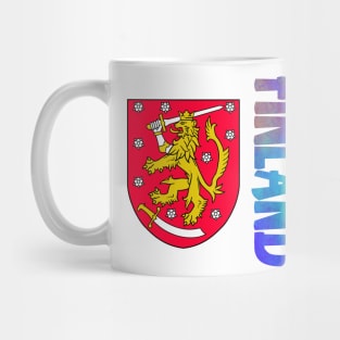 Finland Coat of Arms Design Mug